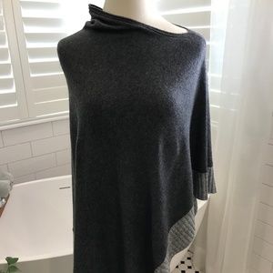 100% Cashmere poncho